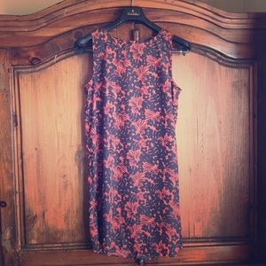 Caslon Silky Floral Print Slip Dress